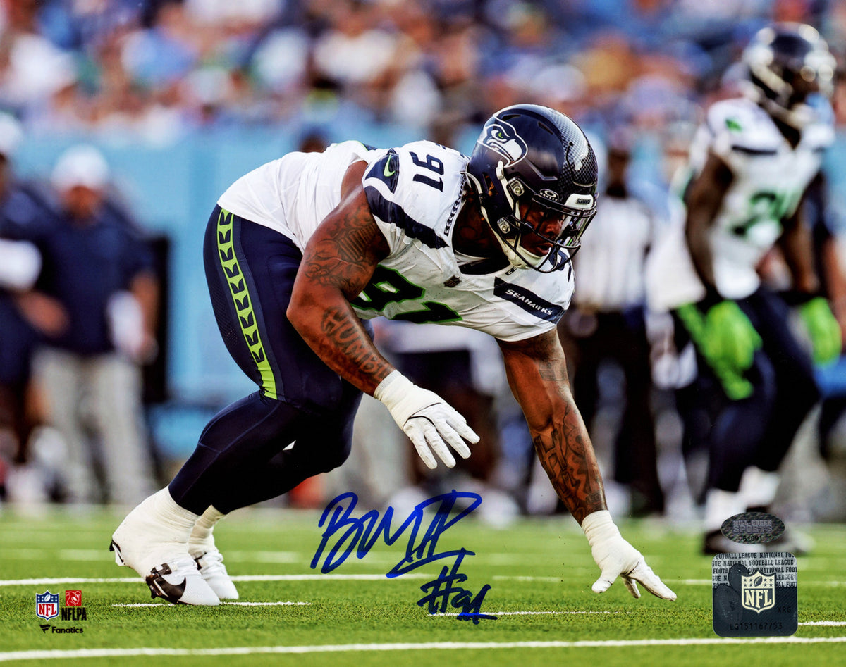 Byron Murphy II Autographed 8x10 Photo Seattle Seahawks MCS Holo Stock #256983