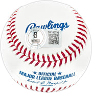Jose Canseco Autographed Official MLB Baseball Oakland A's "88 AL MVP" Beckett BAS Witness Stock #259977