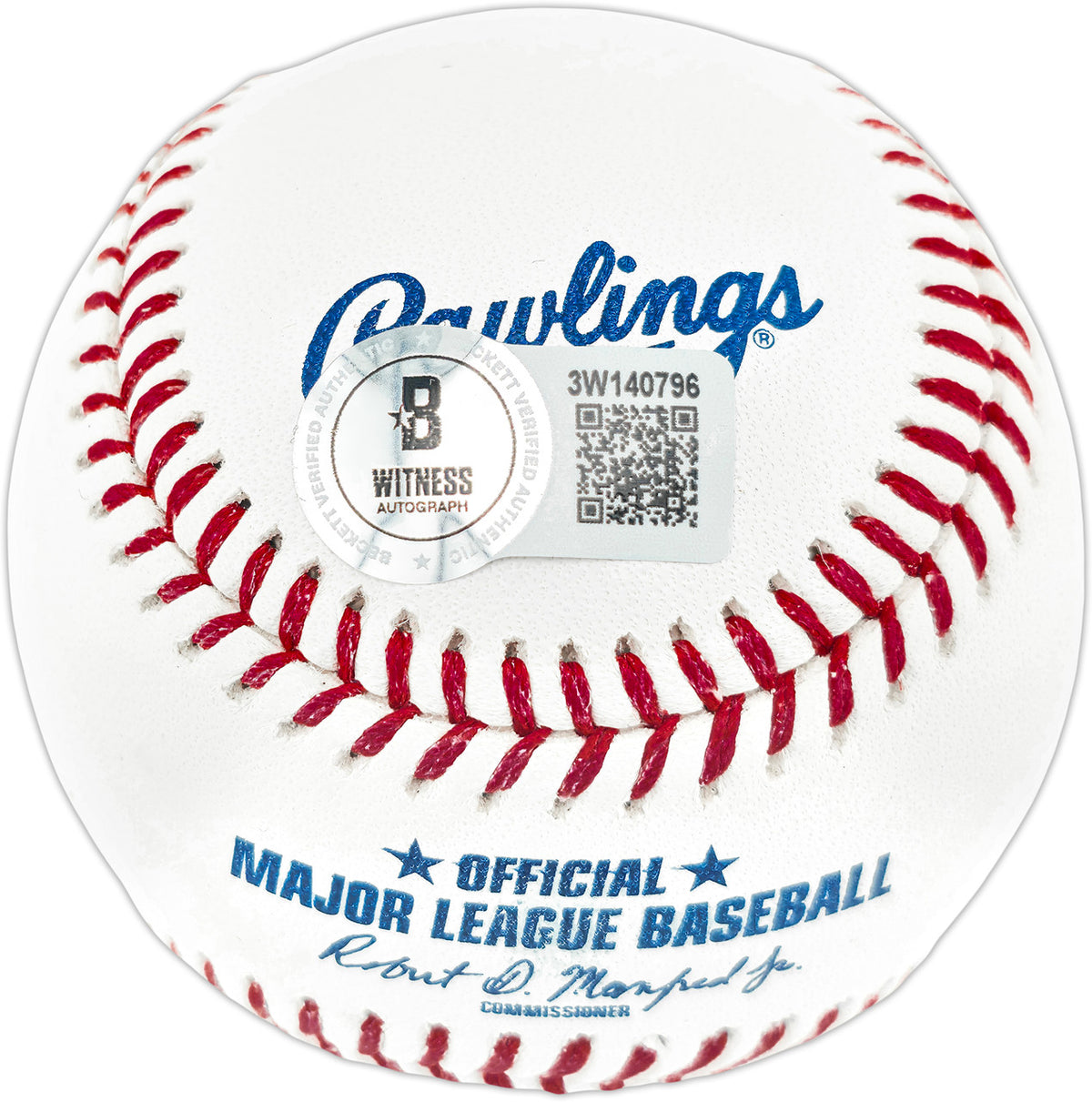 Jose Canseco Autographed Official MLB Baseball Oakland A's "88 AL MVP" Beckett BAS Witness Stock #259977