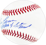 Jose Canseco Autographed Official MLB Baseball Oakland A's "Godfather Of Steroids" Beckett BAS Witness Stock #259978