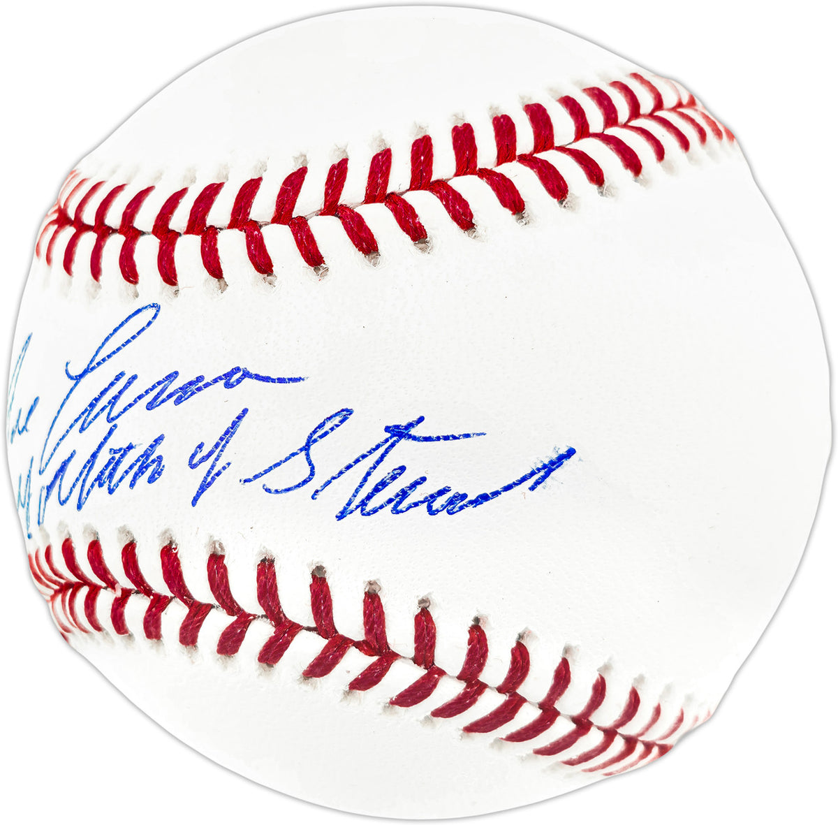 Jose Canseco Autographed Official MLB Baseball Oakland A's "Godfather Of Steroids" Beckett BAS Witness Stock #259978