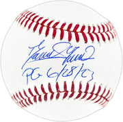 Domingo German Autographed Official MLB Baseball New York Yankees "PG 6/28/23" Beckett BAS Witness Stock #259982