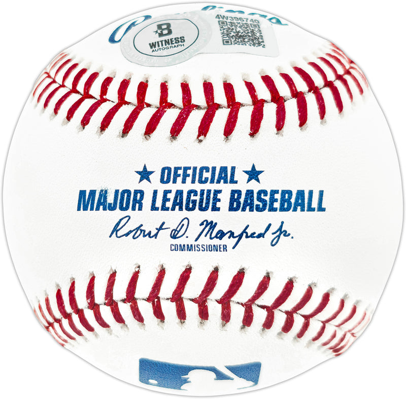 Domingo German Autographed Official MLB Baseball New York Yankees "PG 6/28/23" Beckett BAS Witness Stock #259982