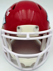 Jamaal Charles Autographed Kansas City Chiefs Red Speed Mini Helmet Beckett BAS Witness Stock #260052