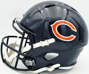 D'Andre Swift Autographed Chicago Bears Blue Full Size Speed Replica Helmet Beckett BAS Witness Stock #260054