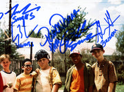 The Sandlot Movie Cast Autographed 16x20 Photo With 8 Signatures Beckett BAS Witness Stock #260065