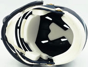 Kam Chancellor Autographed Seattle Seahawks Blue Speed Mini Helmet Beckett BAS Witness Stock #259855