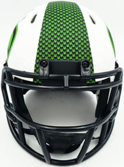 Kam Chancellor Autographed Seattle Seahawks Lunar Eclipse White Speed Mini Helmet Beckett BAS Witness Stock #259856
