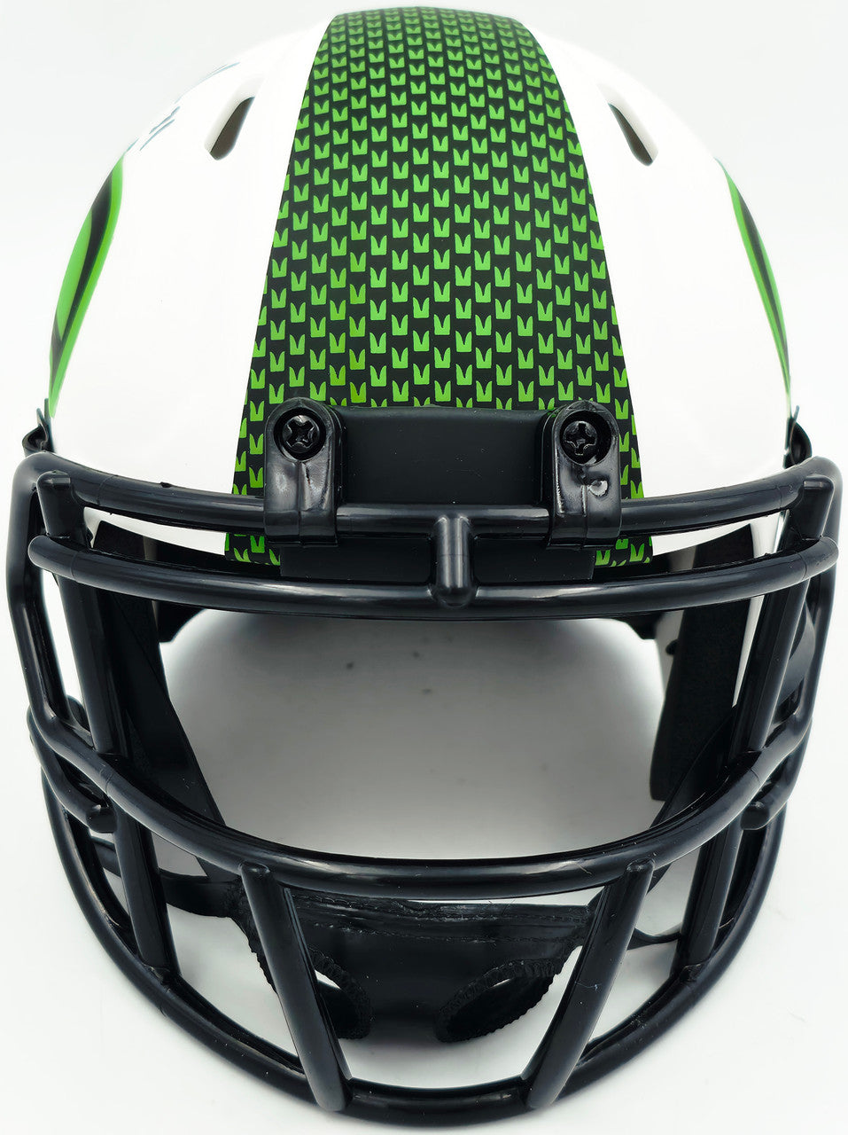 Kam Chancellor Autographed Seattle Seahawks Lunar Eclipse White Speed Mini Helmet Beckett BAS Witness Stock #259856