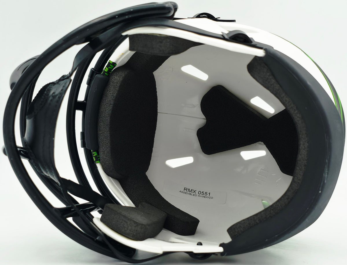Kam Chancellor Autographed Seattle Seahawks Lunar Eclipse White Speed Mini Helmet Beckett BAS Witness Stock #259856