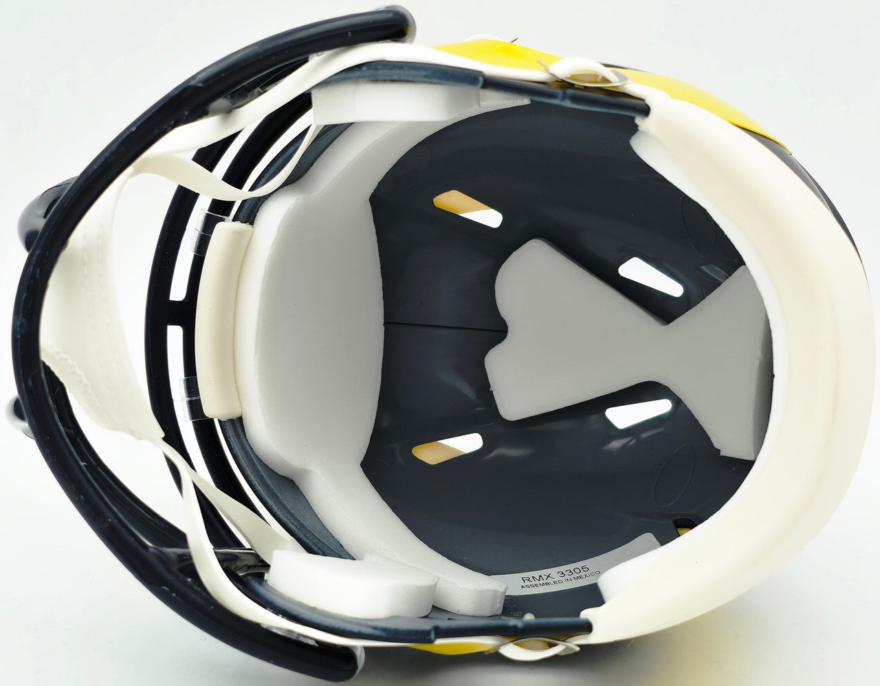 Aaron Donald Autographed Los Angeles Rams Black Rivalries Speed Mini Helmet Beckett BAS Witness Stock #261457