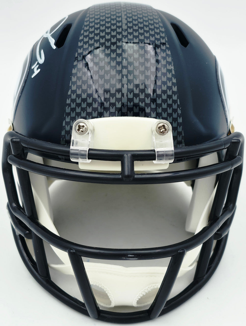 Sam Darnold Autographed Seattle Seahawks Blue Speed Mini Helmet Beckett BAS Witness Stock #261513