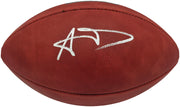 Aaron Donald Autographed Los Angeles Rams Official Super Bowl LVI Logo Leather Football Beckett BAS Witness Stock #261458