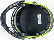 Sam Darnold Autographed Seattle Seahawks Rave Green Full Size Speed Replica Helmet Beckett BAS Witness Stock #261512