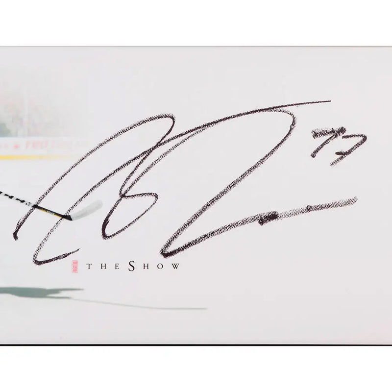 Connor McDavid Autographed Framed 'The Show' 18x44 Photo Edmonton Oilers UDA Holo Stock #261618