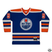 Edmonton Oilers Wayne Gretzky Autographed Blue Authentic Mitchell & Ness Vintage 1979-1980 Throwback Rookie Year Jersey Size XL UDA Holo Stock #261626