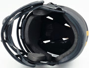 Fred Warner Autographed San Francisco 49ers Eclipse Black Speed Mini Helmet Beckett BAS Witness Stock #261835
