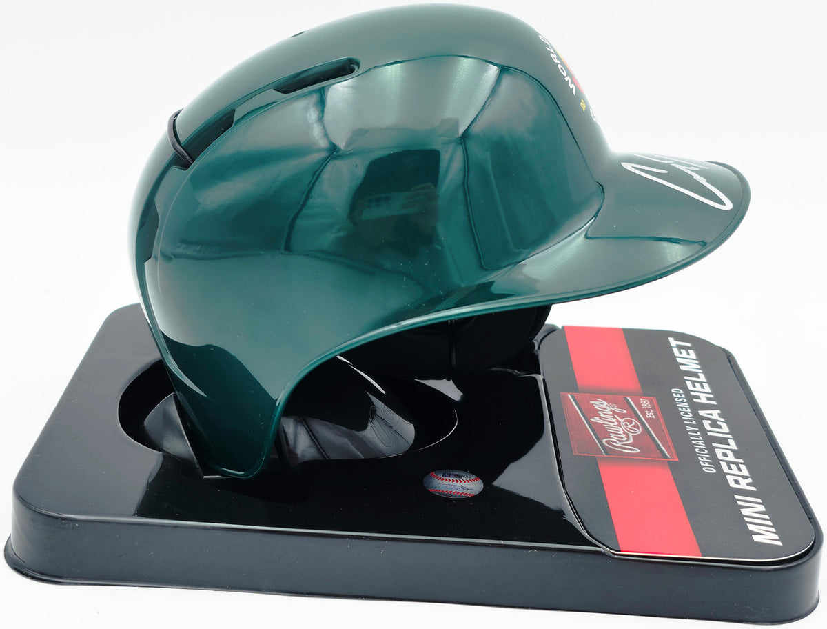 Cal Raleigh Autographed Team USA Green 2026 WBC Logo Mini Batting Helmet Fanatics & MLB Holo Stock #261841