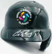 Cal Raleigh Autographed Team USA Green 2026 WBC Logo Full Size Mach Pro Replica Batting Helmet Fanatics & MLB Holo Stock #261840