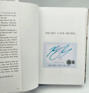 Kenny Chesney Autographed Heart, Life, Music Book Beckett BAS QR Stock #261815