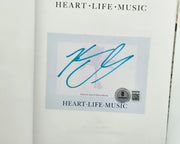 Kenny Chesney Autographed Heart, Life, Music Book Beckett BAS QR Stock #261815