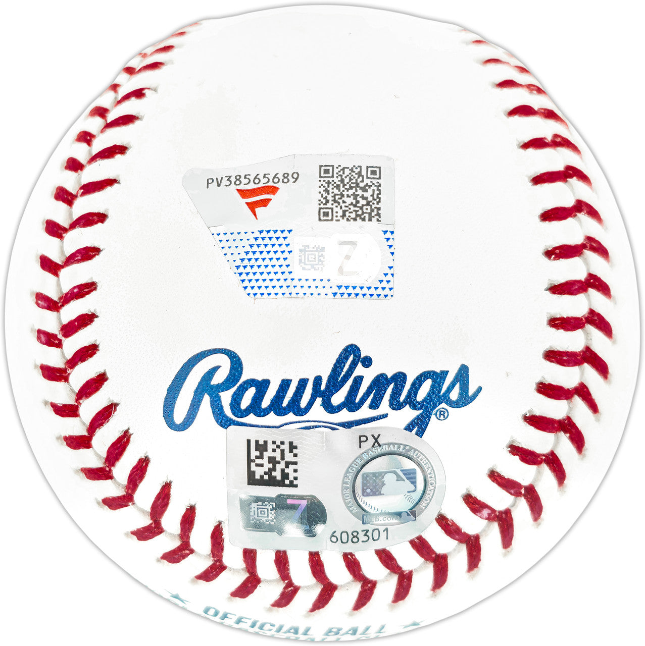 Cal Raleigh Autographed Official 2026 WBC Logo Baseball Team USA Fanatics & MLB Holo Stock #261838