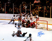 Mike Eruzione Autographed 16x20 Photo 1980 Team USA Miracle on Ice JSA Witness Stock #261561