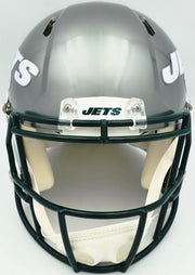 LaDainian Tomlinson Autographed New York Jets Flash Gray Full Size Speed Authentic Helmet "HOF 17" Beckett BAS Witness Stock #261831