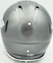 LaDainian Tomlinson Autographed New York Jets Flash Gray Full Size Speed Authentic Helmet "HOF 17" Beckett BAS Witness Stock #261831