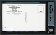Ichiro Suzuki Autographed Hall of Fame Plaque Postcard Seattle Mariners Auto Grade Gem Mint 10 Beckett BAS Stock #261813