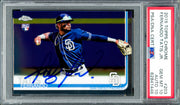 Fernando Tatis Jr. Autographed 2019 Topps Chrome Rookie Card #203 San Diego Padres PSA 10 Auto Grade Gem Mint 10 PSA/DNA Stock #262015
