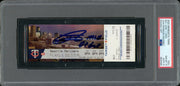 Julio Rodriguez Autographed 2022 MLB Debut Rookie Ticket 4/8/2022 Seattle Mariners PSA 10 Auto Grade Gem Mint 10 "MLB Debut" (Stadium) PSA/DNA Stock #262030