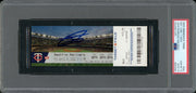 Julio Rodriguez Autographed 2022 MLB Debut Rookie Ticket 4/8/2022 Seattle Mariners PSA 10 Auto Grade Gem Mint 10 (Field) PSA/DNA Stock #262031