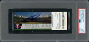 Julio Rodriguez Autographed 2022 MLB Debut Rookie Ticket 4/8/2022 Seattle Mariners PSA 9 Auto Grade Gem Mint 10 (Field) PSA/DNA Stock #262038