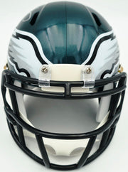 Alshon Jeffery Autographed Philadelphia Eagles Green Speed Mini Helmet Beckett BAS QR Stock #261887