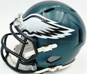 Alshon Jeffery Autographed Philadelphia Eagles Green Speed Mini Helmet Beckett BAS QR Stock #261887