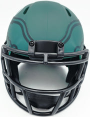 Alshon Jeffery Autographed Philadelphia Eagles Rave Green Speed Mini Helmet Beckett BAS QR Stock #261889