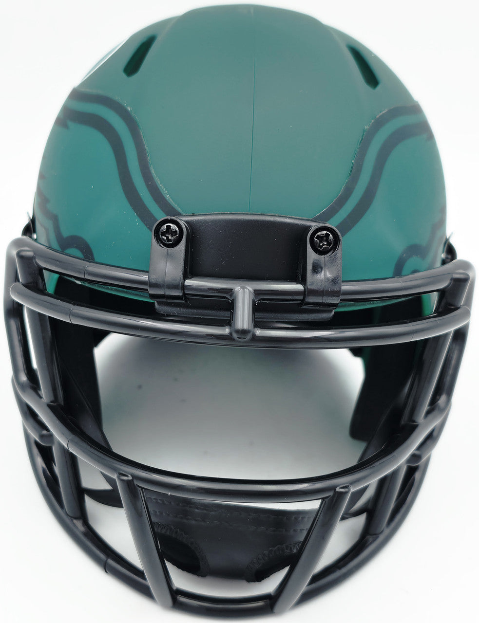 Alshon Jeffery Autographed Philadelphia Eagles Rave Green Speed Mini Helmet Beckett BAS QR Stock #261889