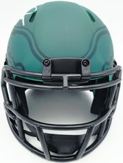Eric Allen Autographed Philadelphia Eagles Rave Green Speed Mini Helmet Beckett BAS QR Stock #261893