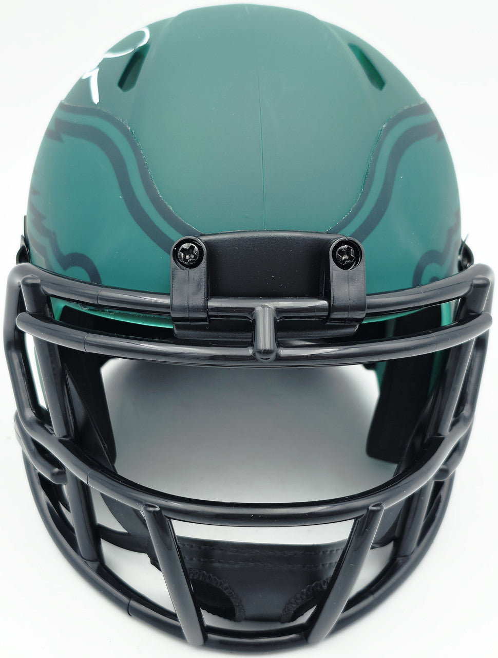 Eric Allen Autographed Philadelphia Eagles Rave Green Speed Mini Helmet Beckett BAS QR Stock #261893