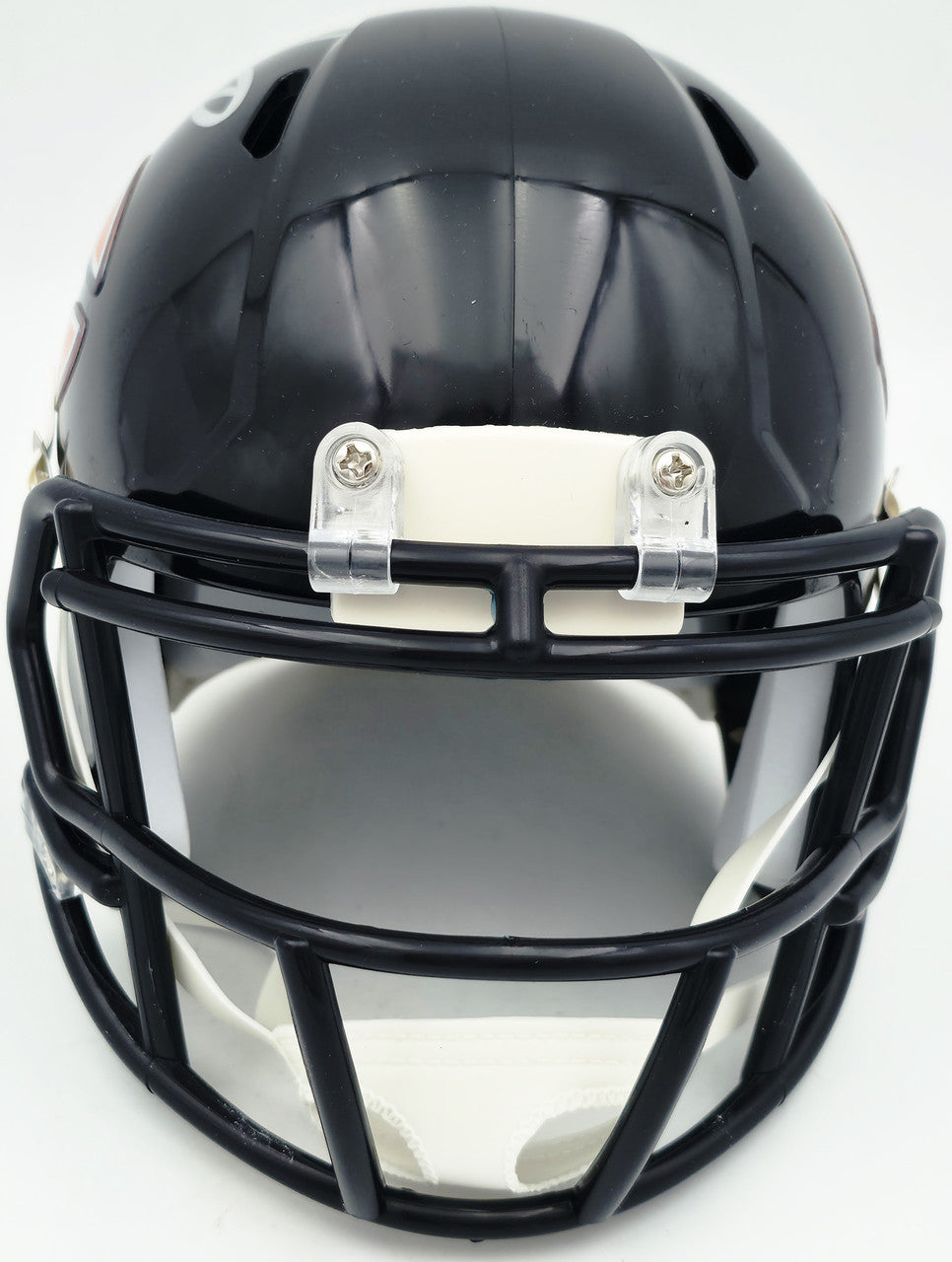 Mike Singletary Autographed Chicago Bears Blue Speed Mini Helmet Beckett BAS Witness Stock #261919