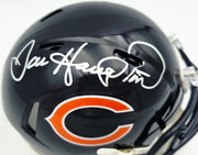 Dan Hampton Autographed Chicago Bears Blue Speed Mini Helmet Beckett BAS Witness Stock #261961