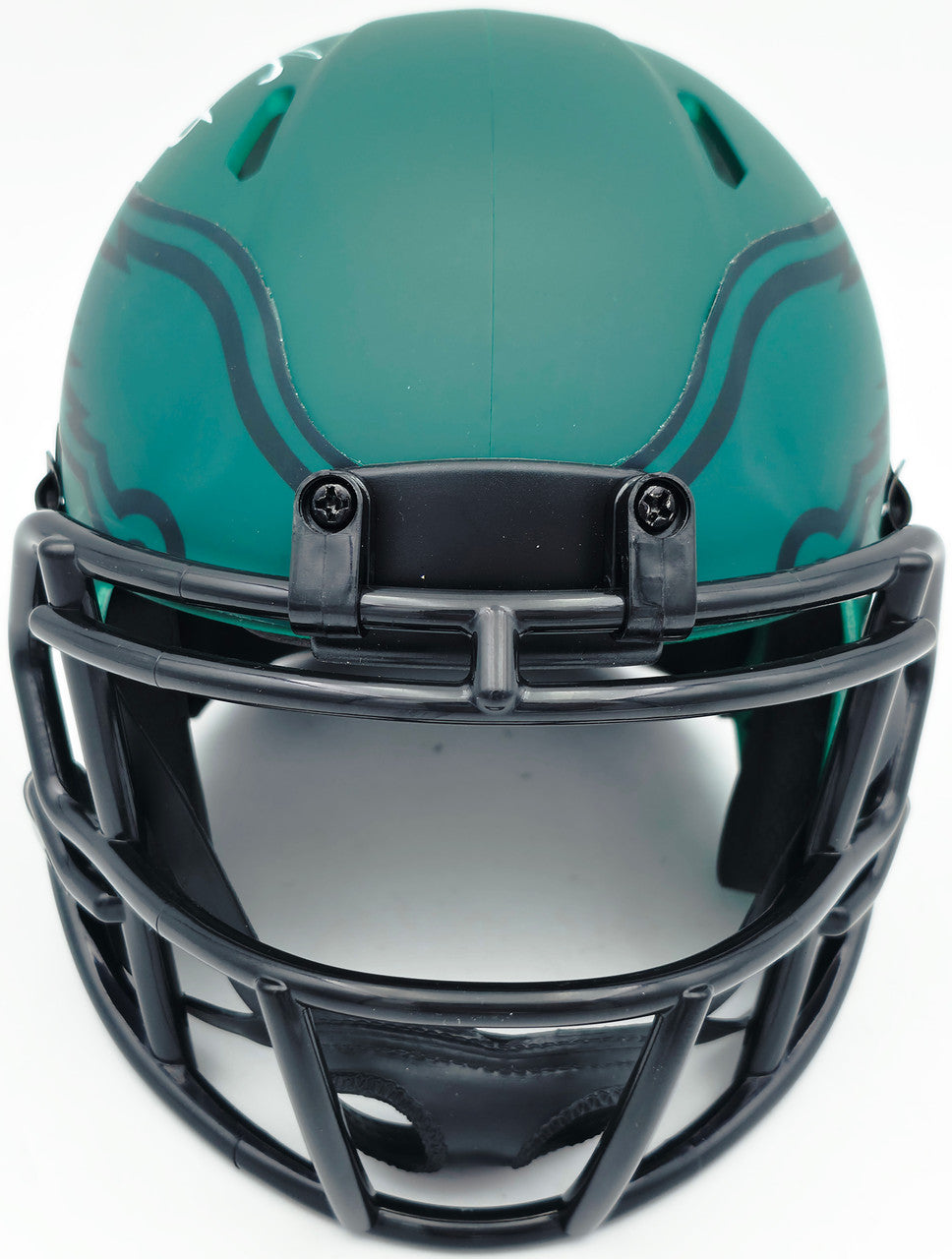 LeSean McCoy Autographed Philadelphia Eagles Rave Green Speed Mini Helmet Beckett BAS Witness Stock #261964