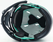 LeSean McCoy Autographed Philadelphia Eagles Rave Green Speed Mini Helmet Beckett BAS Witness Stock #261964