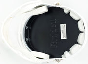 Bernie Kosar Autographed Miami Hurricanes White Traditional Full Size Speed Replica Helmet JSA Witness Stock #261871