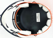 Brian Urlacher Autographed Chicago Bears Orange Full Size Speed Replica Helmet "HOF 18" Beckett BAS Witness Stock #261934