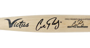 Cal Raleigh Autographed Blonde Victus Player Model Torpedo 18" Mini Baseball Bat Seattle Mariners Fanatics & MLB Holo Stock #261874