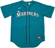 Seattle Mariners Cal Raleigh Autographed Teal Nike Jersey Fanatics & MLB Holo Stock #261842