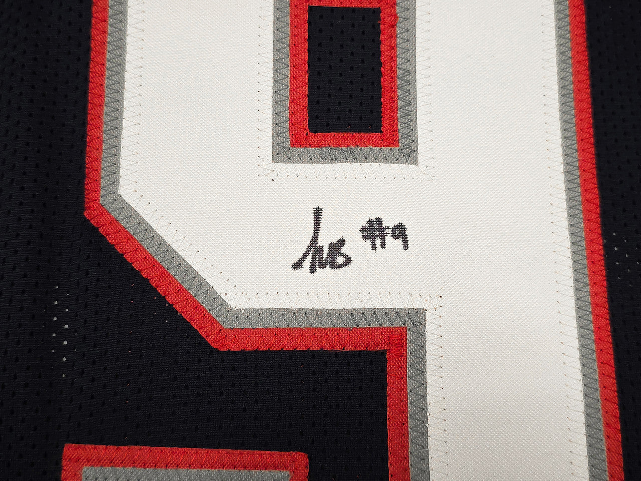 New England Patriots Kayshon Boutte Autographed Blue Jersey Beckett BAS Witness Stock #261913