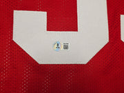 San Francisco 49ers NaVorro Bowman Autographed Red Jersey Beckett BAS Witness Stock #260073